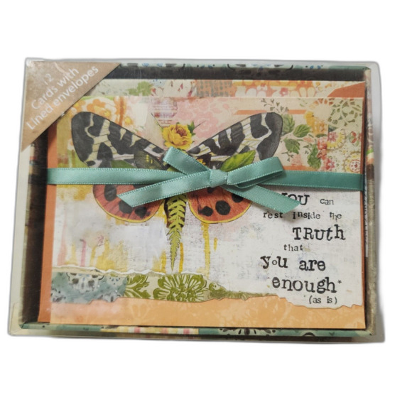Cards with Lined Envelopes Butterfly by C R Gibson - Picture 1 of 7